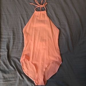 American Apparel Halter Bodysuit